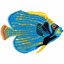 Fishes Embroidery Design 7 Fishes Embroidery Design 7